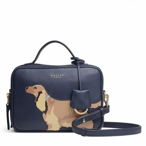 Radley blue friends leather - blue,