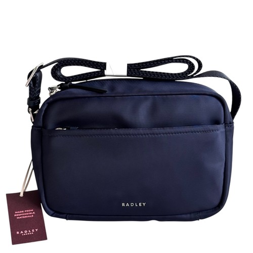 Radley handbag ink blue small - handbag,